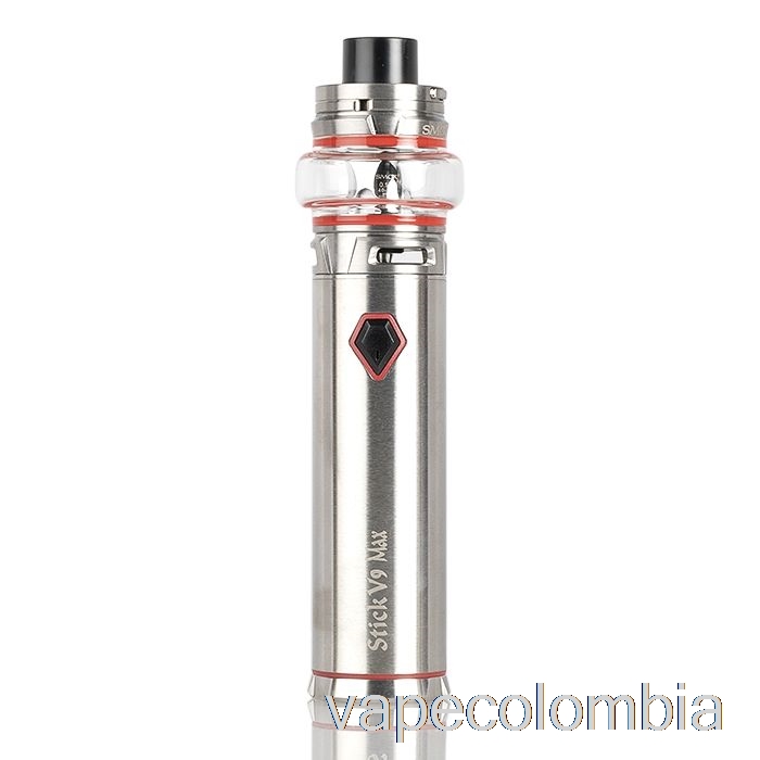 Kit Completo De Vapeo Smok Stick V9 Y Stick V9 Max 60w Kit De Inicio V9 Max - Acero Inoxidable